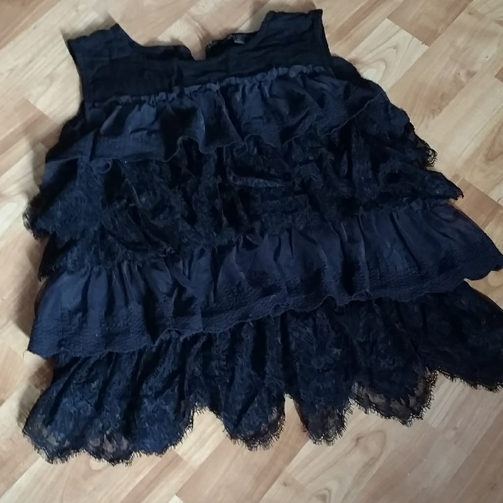 Womens layered tank top